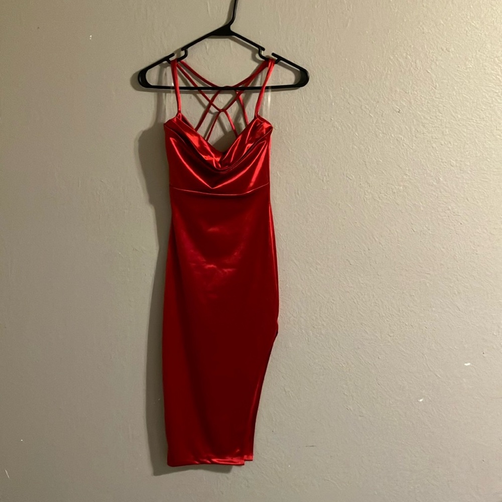 Windsor Red Bodycon Cocktail Dress